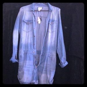 Forever21 Denim Romper